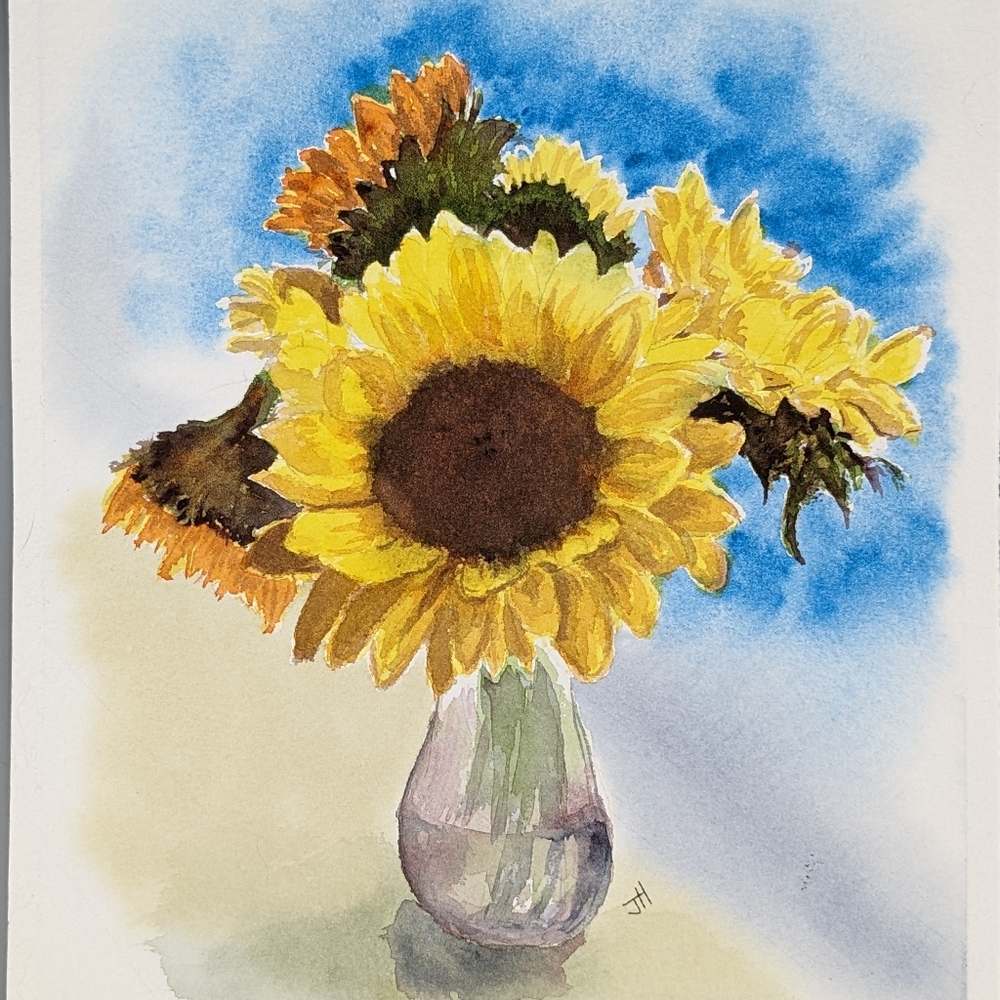 Art Print of Watercolour Painting